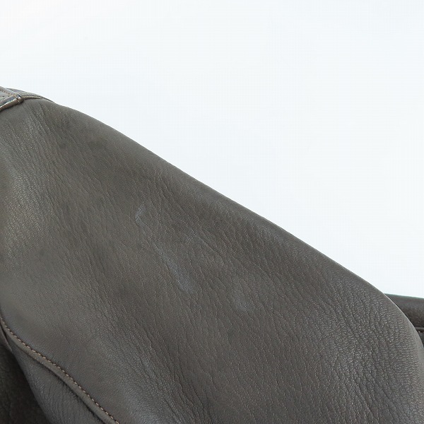 実際に弊社で買取させて頂いたTHE REAL McCOY'S/ザリアルマッコイズ ディアスキン/鹿革 A-2フライトジャケット 40の画像 8枚目