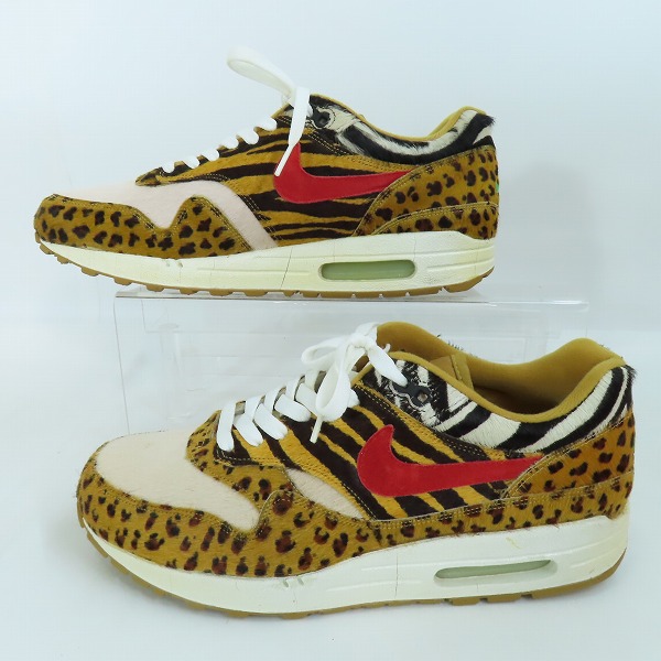 実際に弊社で買取させて頂いた【観賞用】NIKE×ATMOS/ナイキ×アトモス AIR MAX 1 SUPREME アニマルパック ハラコ/315763-761/28の画像 3枚目