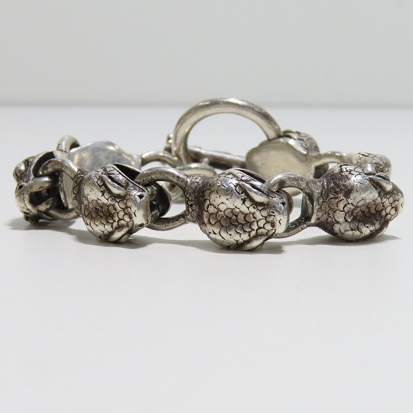 実際に弊社で買取させて頂いたA&G/エーアンドジー LIMITED VIPER/バイパー スネークブレスレット/Tバーの画像 1枚目