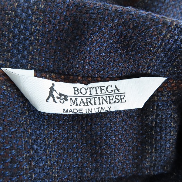 実際に弊社で買取させて頂いたBOTTEGA MARTINESE/ボッテガマルティネーゼ 総柄2Bテーラードジャケット/48の画像 3枚目