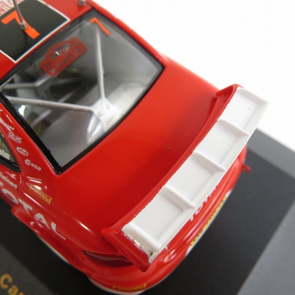 実際に弊社で買取させて頂いたixo/イクソ 1/43 PEUGEOT/プジョー 307 WRC モンテカルロラリー 2005 #7 RAM170 ミニカーの画像 6枚目