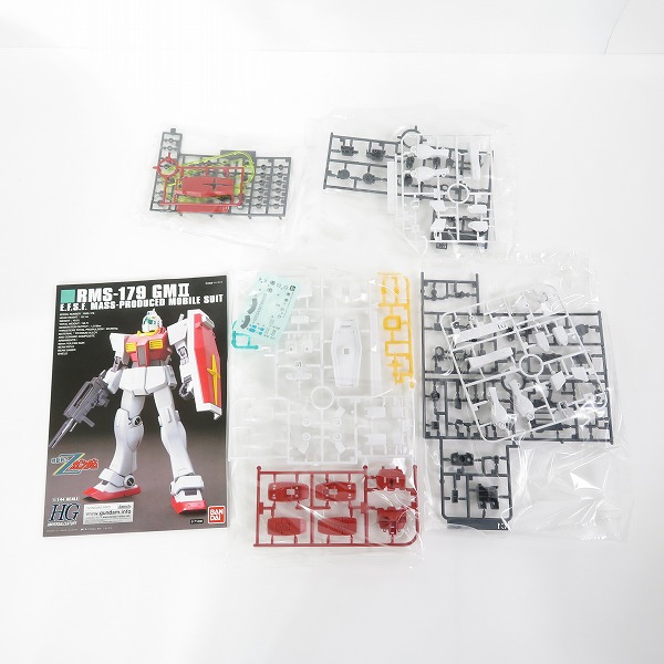 実際に弊社で買取させて頂いた【未組立】BANDAI/バンダイ HG 1/144 機動戦士Zガンダム RMS-179 ジムII 2点セット/ガンプラの画像 2枚目