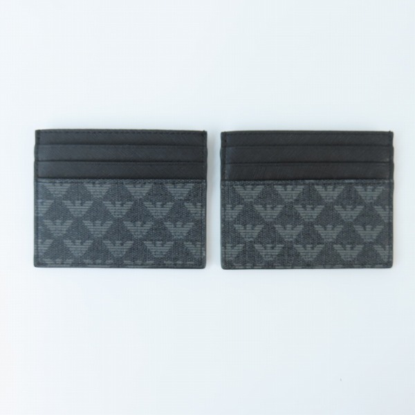 実際に弊社で買取させて頂いたEMPORIO ARMANI/エンポリオアルマーニ カードケース/2点セットの画像 1枚目