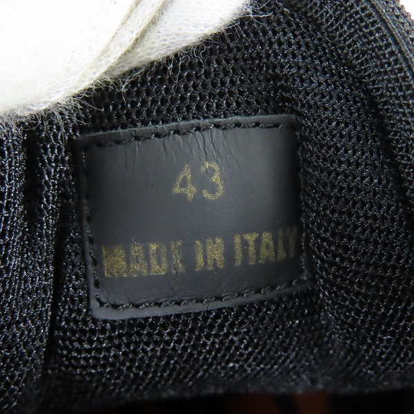 実際に弊社で買取させて頂いたVERSACE/ヴェルサーチ Chain Reaction/チェーンリアクション スニーカー レオパード DSU7071/43の画像 5枚目