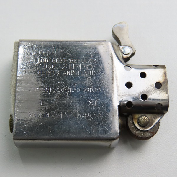 実際に弊社で買取させて頂いたZIPPO/ジッポー HARLEY-DAVIDSON/ハーレーダビッドソン イーグルメタル貼り/1995年製の画像 5枚目
