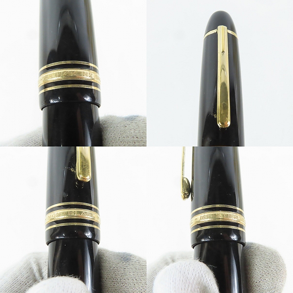 実際に弊社で買取させて頂いたMONTBLANC/モンブラン マイスターシュテュック 149 万年筆 ペン先 14C-585 4810の画像 3枚目