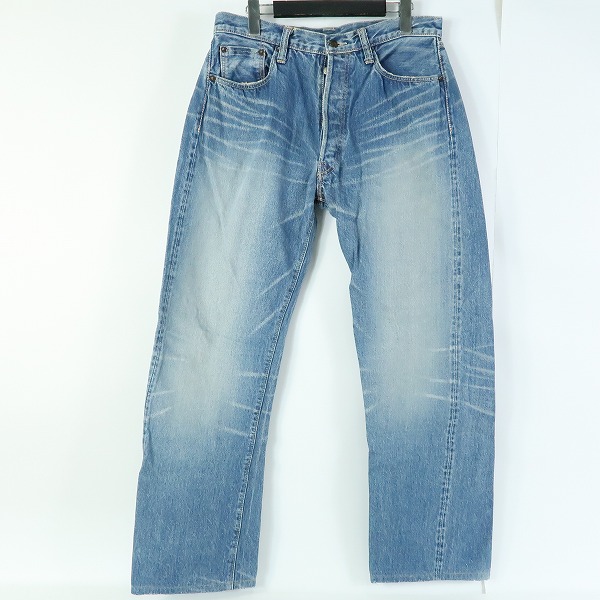 実際に弊社で買取させて頂いたSUGAR CANE/シュガーケーン STAR JEANS スターステッチ デニムパンツ  Lot 005/W34L34