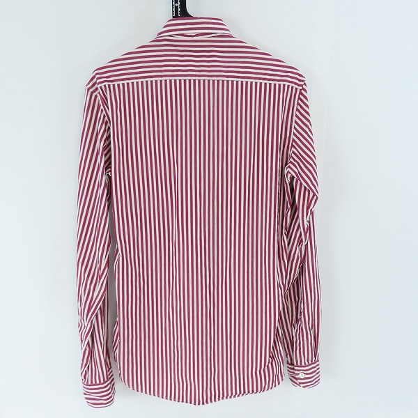 実際に弊社で買取させて頂いた【JPタグ】ETRO/エトロ マルチストライプ柄 パッチワーク 長袖シャツ Sの画像 1枚目