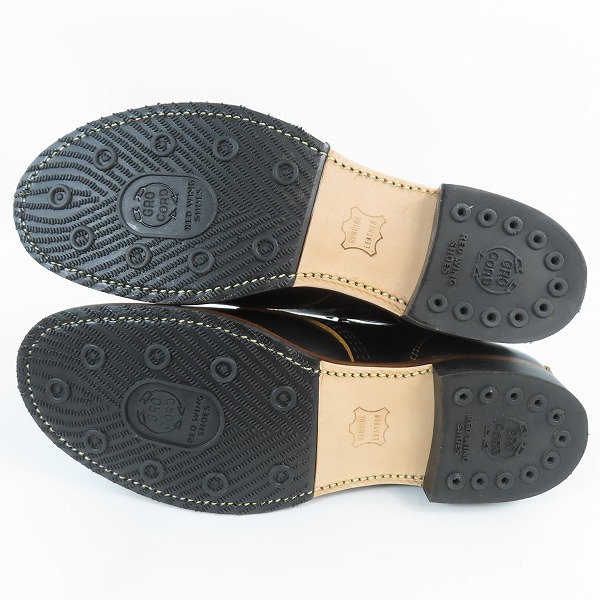 実際に弊社で買取させて頂いたREDWING/レッドウィング BECKMAN BOOTS FLAT BOX ベックマンブーツ フラットボックス 9060/9.5Dの画像 2枚目