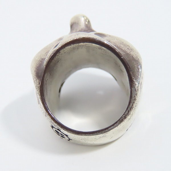 実際に弊社で買取させて頂いた【ギャラ付】STARLINGEAR/スターリンギア　パンチャーカラス天狗リング/19-21号の画像 5枚目