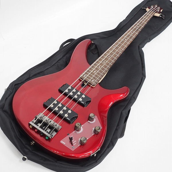 実際に弊社で買取させて頂いた★YAMAHA/ヤマハ TRBX304 CAR アクティブ4弦エレキベース キャンディアップルレッド ソフトケース付