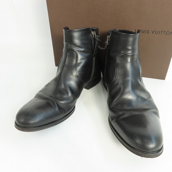 実際に弊社で買取させて頂いたLOUIS VUITTON/ルイヴィトン サイドジップブーツ 6.5