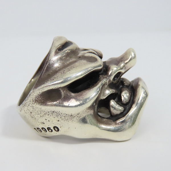 実際に弊社で買取させて頂いた【ギャラ付】STARLINGEAR/スターリンギア　パンチャーカラス天狗リング/19-21号の画像 4枚目