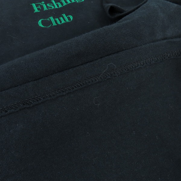 実際に弊社で買取させて頂いたChampion/チャンピオン Chaos Fishing Club  胸ロゴ刺繍 半袖Tシャツ Mの画像 5枚目