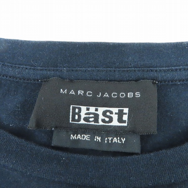実際に弊社で買取させて頂いたMARC JACOBS Bast/マークジェイコブス プリント Tシャツ ブラック Mの画像 2枚目