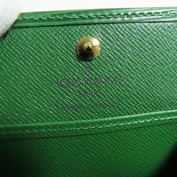 実際に弊社で買取させて頂いたLOUIS VUITTON/ルイヴィトン エピ ポルトモネ ボワット コインケース M63694の画像 4枚目