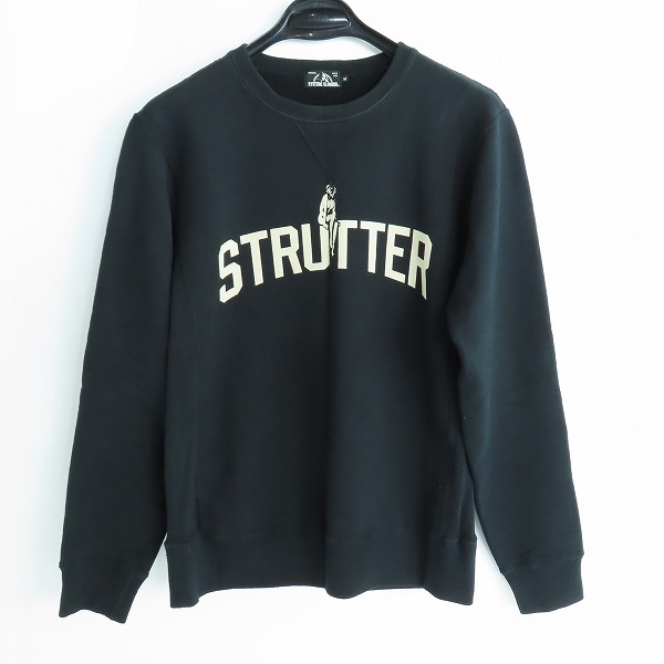 実際に弊社で買取させて頂いたHYSTERIC GLAMOUR/ヒステリックグラマー STRUTTER ロゴ トレーナー/スウェット 0253CS08/M