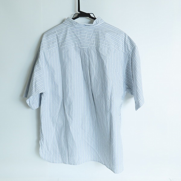 実際に弊社で買取させて頂いたDESCENDANT/ディセンダント ストライプ コットン 半袖シャツ/2の画像 1枚目