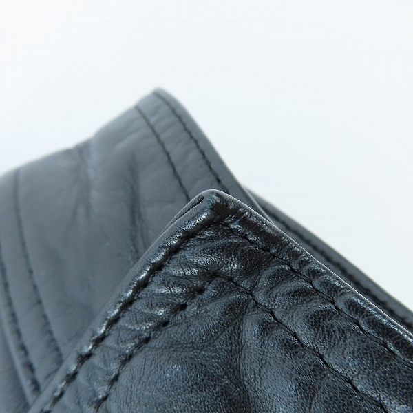 実際に弊社で買取させて頂いたWACKO MARIA/ワコマリア カウハイド シングルライダース レザージャケット/Sの画像 6枚目