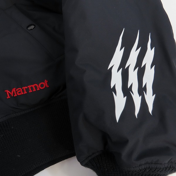 実際に弊社で買取させて頂いたNEIGHBORHOOD×MARMOT/ネイバーフッド×マムート 21AW Futura Laboratories GORE-TEX Jacket M MA1 TOMSJK81NH/XLの画像 8枚目