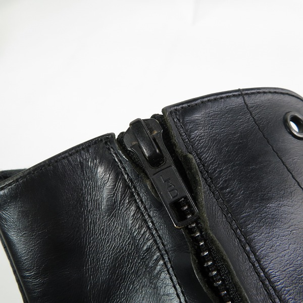 実際に弊社で買取させて頂いた【難有り】LAD MUSICIAN/ラッドミュージシャン  サイドジップレザーブーツ 2217-910/44の画像 7枚目