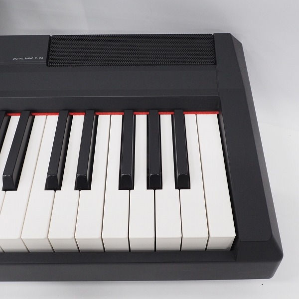 実際に弊社で買取させて頂いた★YAMAHA/ヤマハ DIGITAL PIANO/電子ピアノ P-105 B 88鍵盤 ブラック 2014年製 ペダル付【簡易動作確認済】の画像 3枚目