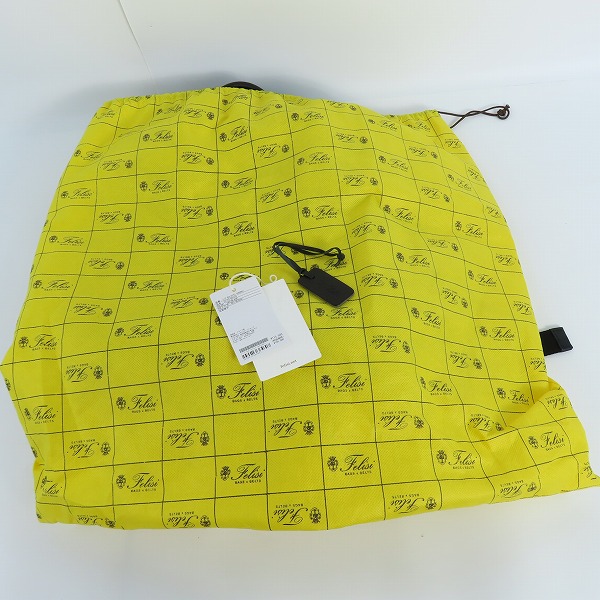 実際に弊社で買取させて頂いたFelisi/フェリージ レザー切替 リュックサック/バックパック 23-25の画像 7枚目