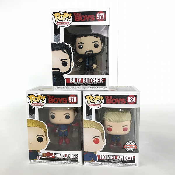 実際に弊社で買取させて頂いた【おまとめ】Funko/ファンコ Pop/ポップ THE BOYS/ザ ボーイズ ホームランダ―/ブッチャー/スターライト 等 フィギュアの画像 2枚目