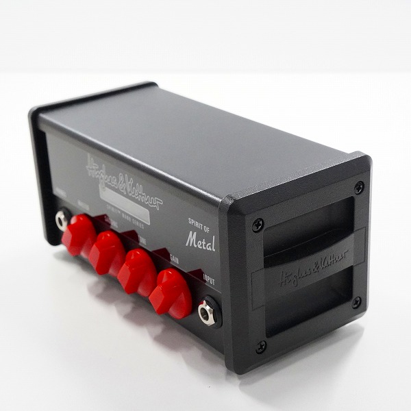 実際に弊社で買取させて頂いたHughes&Kettner/ヒュースアンドケトナー Spirit Nano series SPIRIT OF Metal 小型 ヘッドアンプ ギターアンプ 動作確認済みの画像 3枚目