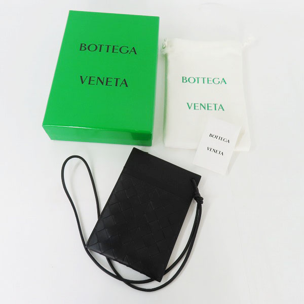 実際に弊社で買取させて頂いたBOTTEGA VENETA/ボッテガヴェネタ イントレチャート フォンポーチの画像 8枚目