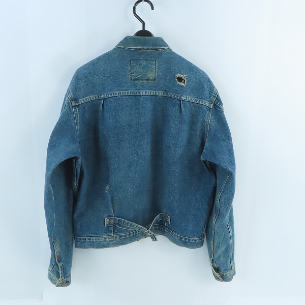 実際に弊社で買取させて頂いたLevi’s /リーバイス ファースト 復刻 デニムジャケット/71506/40 の画像 1枚目