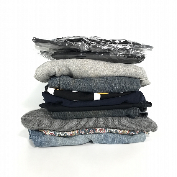 実際に弊社で買取させて頂いた【おまとめ/未使用含む】エディフィス/ジャーナルスタンダード/エドウィン 等 柄シャツ/ニット/デニム 他の画像 1枚目