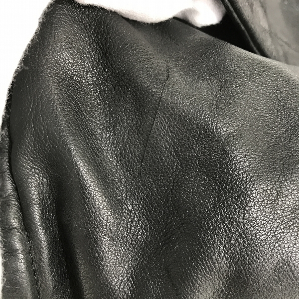 実際に弊社で買取させて頂いたJULIUS/ユリウス レザー ボストンバッグの画像 8枚目