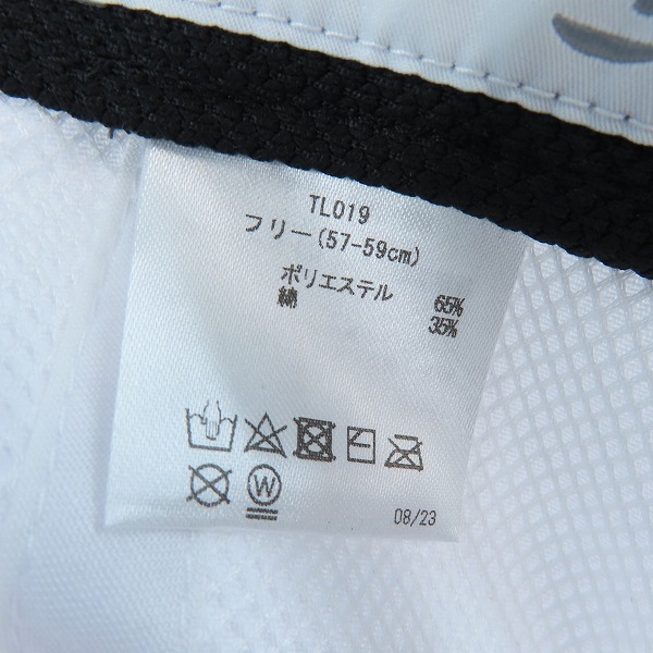 実際に弊社で買取させて頂いた【未使用】TaylorMade/テーラーメイド クラブTMキャップ TL019/フリー(57-59cm)の画像 6枚目
