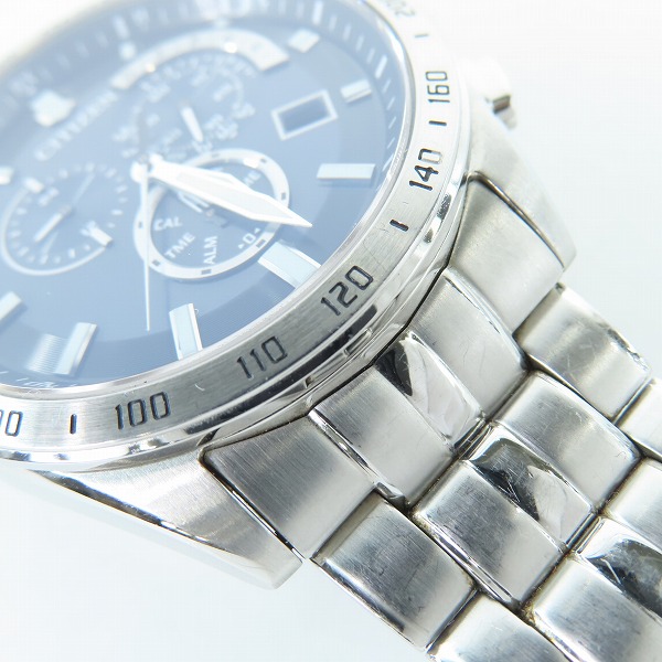 実際に弊社で買取させて頂いたCITIZEN/シチズンECO DRIVE/エコドライブ クロノグラフ ソーラー電波 腕時計 E610-S074321の画像 5枚目
