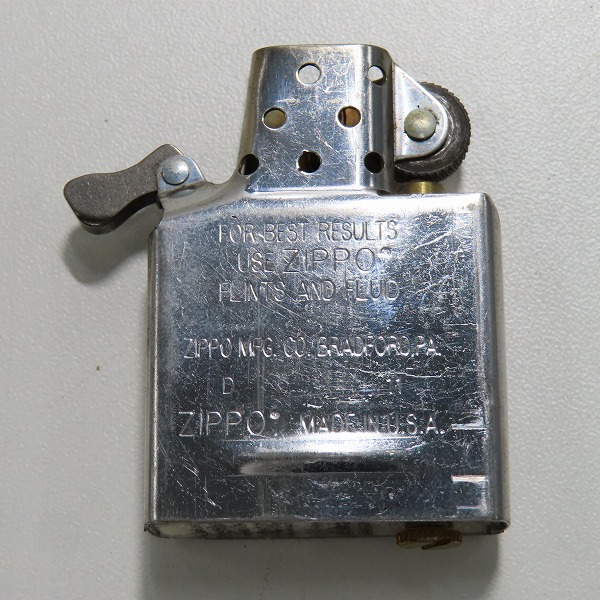 実際に弊社で買取させて頂いたSTANLEY GUESS/スタンリーゲス スカルヒンジ/スモールスカル/ガンズクロス ウッド インレイ ジッポライターケースの画像 7枚目