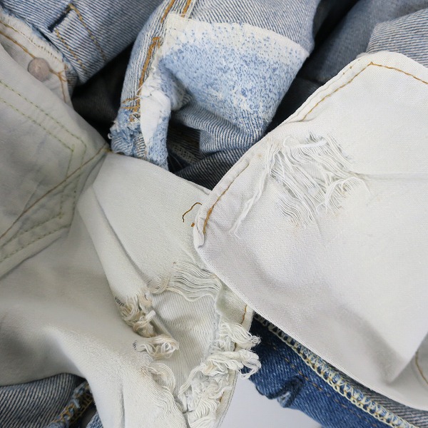 実際に弊社で買取させて頂いたLEVI'S/リーバイス ヴィンテージ 501 66前期 ボタン裏刻印6 スモールe  ボタンフライ デニムパンツの画像 6枚目