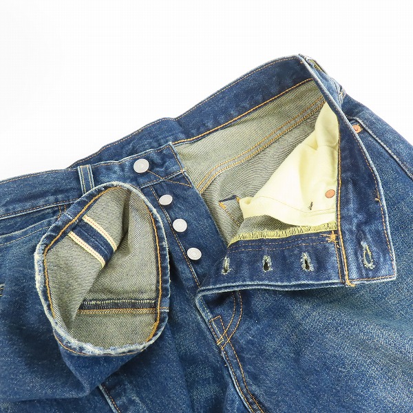 実際に弊社で買取させて頂いたLevi's PREMIUM/リーバイスプレミアム  EDIFICE 別注 24SS 501デニムパンツ A9515-0000/W31L30の画像 4枚目