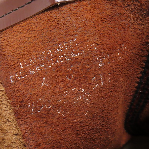 実際に弊社で買取させて頂いたRED WING/レッドウィング ビンテージ/80s MADE IN USA 羽タグ 編み上げブーツ 214の画像 5枚目