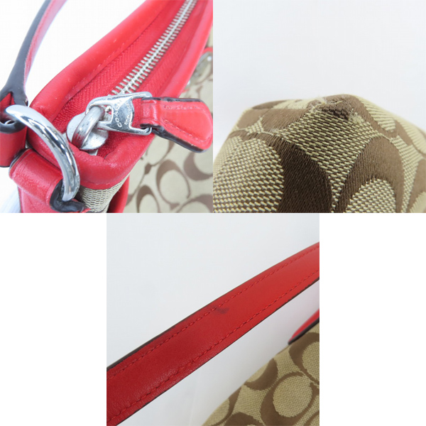 実際に弊社で買取させて頂いたCOACH/コーチ シグネチャー ショルダーバッグの画像 8枚目