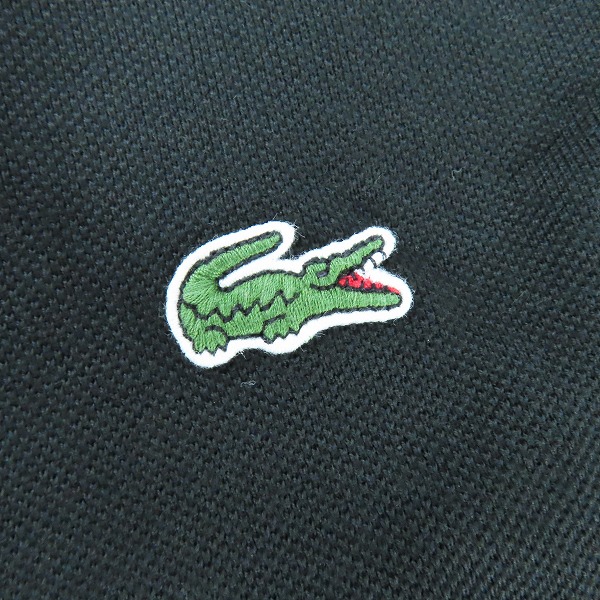 実際に弊社で買取させて頂いたLACOSTE/ラコステ ポロシャツ 半袖 FA13942/ブラック/5の画像 5枚目