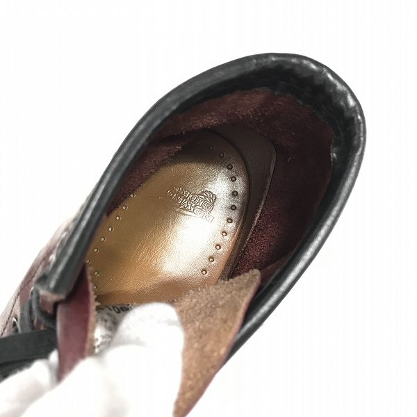 実際に弊社で買取させて頂いたRED WING/レッドウィング BECKMAN/ベックマン ブーツ ブラックチェリー 9011/9.5Dの画像 4枚目