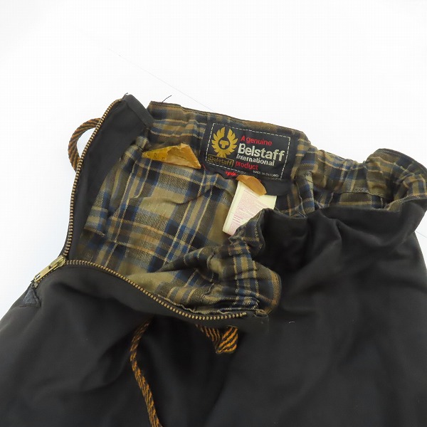 実際に弊社で買取させて頂いたBelstaff/ベルスタッフ 70' トライアルマスター プロフェッショナル ワックス コットンパンツ size 28の画像 6枚目