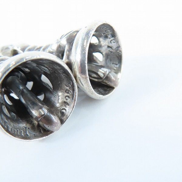 実際に弊社で買取させて頂いたLEONARD KAMHOUT/レナードカムホート 2クレーンベル ペンダント M の画像 6枚目