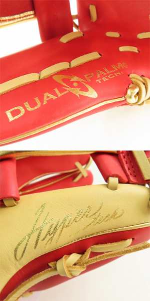 実際に弊社で買取させて頂いた【未使用】Rawlings/ローリングス HYPER TECH COLOR SYNC 軟式/内野手/右投げ用 グローブ GR4HTCN62の画像 5枚目