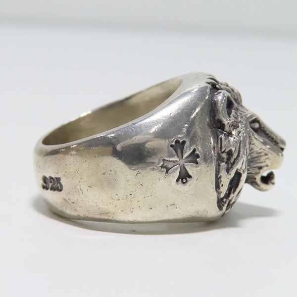 実際に弊社で買取させて頂いたGabor/ガボール LION RING ライオンリング 21号の画像 4枚目