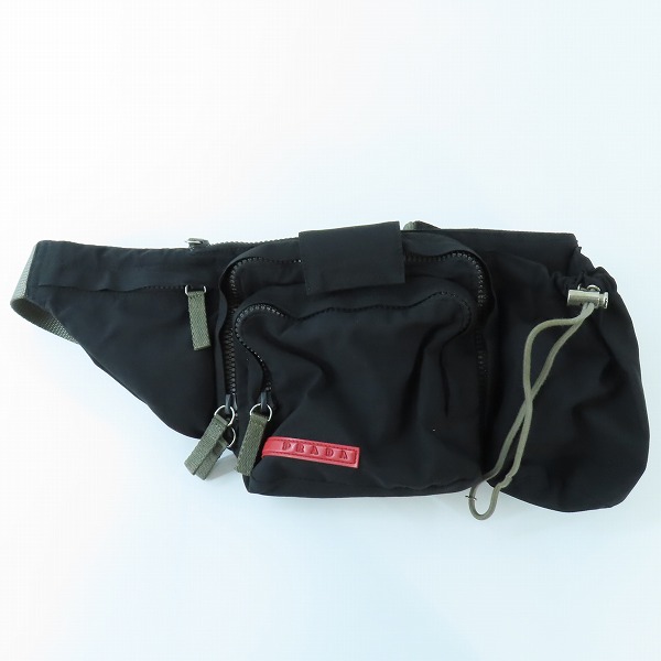 実際に弊社で買取させて頂いたPRADA SPORTS/プラダスポーツ ウエストバッグ 4VA056