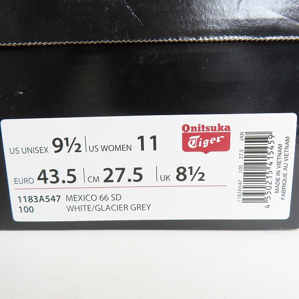 実際に弊社で買取させて頂いた【未使用】Onitsuka Tiger/オニツカタイガー×STREET FIGHTER/ストリートファイター/スニーカー ホワイト 1183A547-100/27.5の画像 9枚目