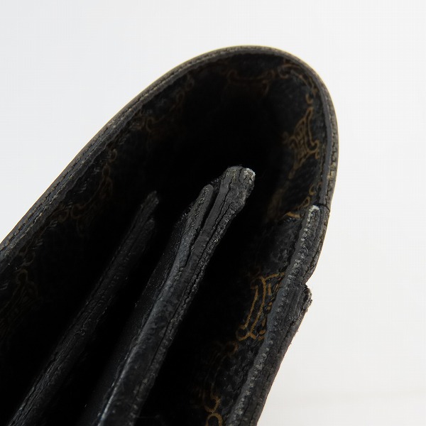 実際に弊社で買取させて頂いたCELINE/セリーヌ オールド クラッチ/セカンドバッグ マカダム柄の画像 7枚目