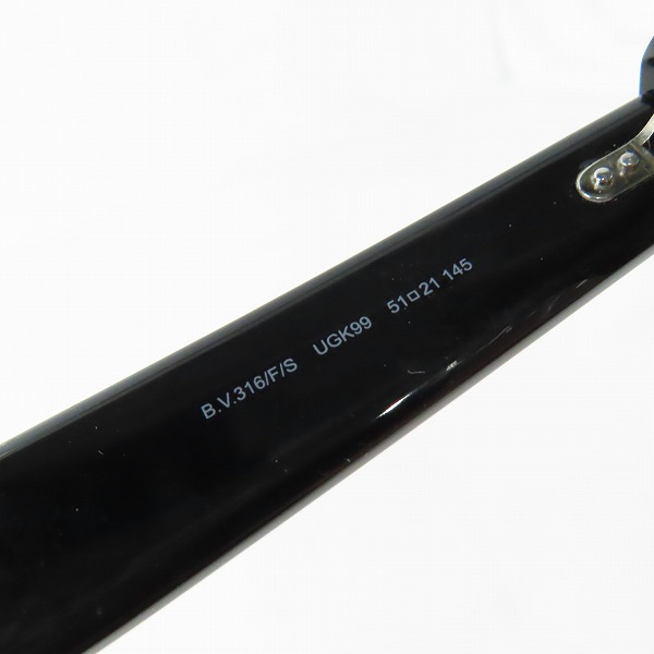 実際に弊社で買取させて頂いたBOTTEGA VENETA/ボッテガヴェネタ アイウエア/メガネフレーム B.V.316の画像 6枚目